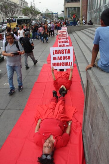 basta de acoso judicial